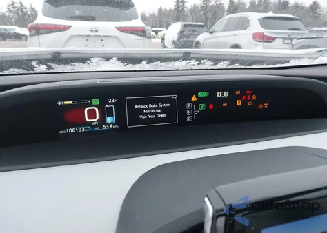 2017 Toyota Prius Prime Premium z USA, uszkodzony, nr VIN JTDKARFP5H3005686